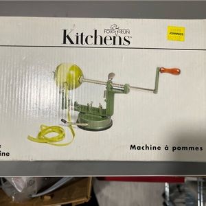Fox run kitchens hand mill apple peeler